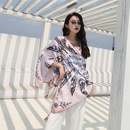 Womens Beach towel Gauze Beach Towel National Wind Scarf Oversized Sun Shawl Summer Thin Wear Silk Scarfpicture12