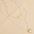 Bhmische lange Liebes reis perlen mehr schicht ige Halskette Europische und amerikanische kreative hand gefertigte Perlen Farb anhnger Schmuckpicture14