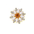 nouvelle broche de fleurs cloutes de diamants mode broche marguerite  la mode vtements sauvages bijoux en gros nihaojewelrypicture13