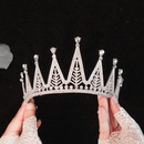 joyera de moda corona de diamantes completa fiesta de cumpleaos diosa corona novia vestido de novia tocado al por mayor nihaojewelrypicture9