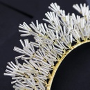 Europische und amerikanische Retro hand gefertigte Perlen aufgerichtete Stirnband Knigin Krone Kopf bedeckung Braut Hochzeits schmuck Geburtstags party Stirnbandpicture9