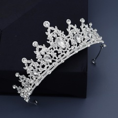 Amazon Explosion Crown Classic Baroque Retro Hair Accessories Luxury Diamond Bridal Wedding Accessories Photo Headdress