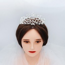 Koreanische Hochzeits braut Fairy Kopfschmuck Olive Branch Legierung Strass Hochzeits krone Geburtstags feier Kleid Haarschmuckpicture9