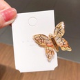 Nueva Corea del Sur gota de aceite mariposa horquilla pico de pato clip tocado nia horquilla accesorios para el cabello al por mayor nihaojewelrypicture16
