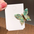 South Koreas new oil drop butterfly hairpin duckbill clip headdress girl hairpin hair accessories wholesale nihaojewelrypicture18