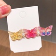 South Koreas new oil drop butterfly hairpin duckbill clip headdress girl hairpin hair accessories wholesale nihaojewelrypicture20