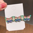 South Koreas new oil drop butterfly hairpin duckbill clip headdress girl hairpin hair accessories wholesale nihaojewelrypicture24