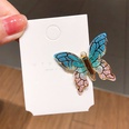 Nueva Corea del Sur gota de aceite mariposa horquilla pico de pato clip tocado nia horquilla accesorios para el cabello al por mayor nihaojewelrypicture39