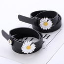 New small daisy flower decoration belt student fashion dress jeans ladies thin belt wholesale nihaojewelrypicture13