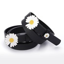 New small daisy flower decoration belt student fashion dress jeans ladies thin belt wholesale nihaojewelrypicture16