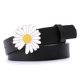 New small daisy flower decoration belt student fashion dress jeans ladies thin belt wholesale nihaojewelrypicture19