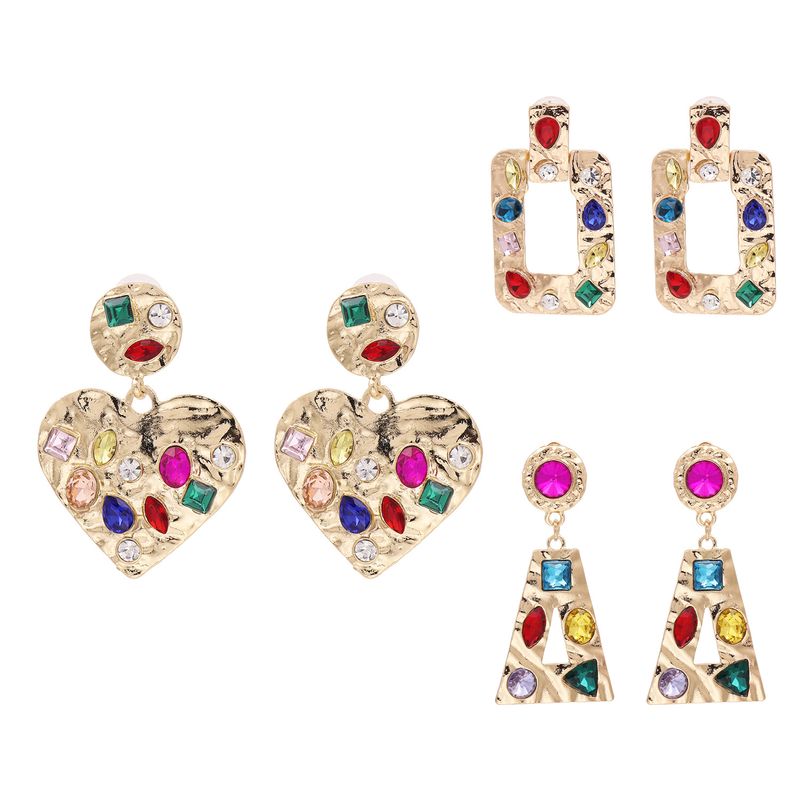 fashion new earrings exaggerated geometric earrings hot sale wholesale nihaojewelry