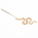 fashion style simple metal side clip creative serpentine hair clip headdress wholesale nihaojewelrypicture7