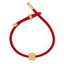 Bracelet neues Produkt auf den Markt gebracht rotes Seil Armband 26 Buchstaben Armband ins Wind Paar Armband Armband brc32picture49