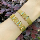 explosion accessories mesh bracelet personality DIY26 letter mesh belt bracelet couple wholesale nihaojewelrypicture34