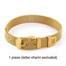 explosion accessories mesh bracelet personality DIY26 letter mesh belt bracelet couple wholesale nihaojewelrypicture38