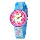 Bonbon farb bedrucktes Armband Studenten uhr Kleine und niedliche bedruckte Plastik band Freizeit uhr Kinder uhrpicture22