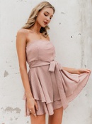summer fashion new slim sexy off the shoulder pink dress for women wholesale  NHDE230734picture12