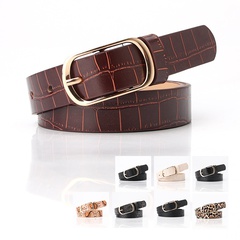 Belt women new fashion pin buckle belt ladies coat dress sweater decorative belt wholesale nihaojewelry