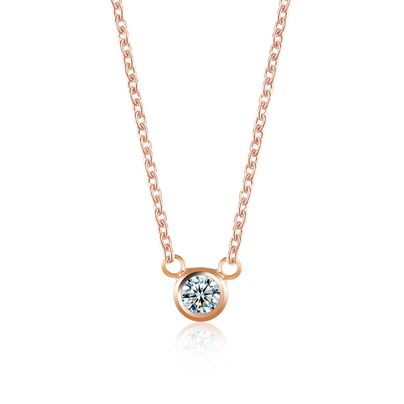 Bijoux Fantaisie Colliers | Grand Zircon Unique Diamant Collier Clavicule Chane Accessoires Nouveau Gros Nihaojewelry - SN99929