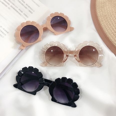 Gafas de sol para niños Shell nuevas gafas de sol irregulares gafas de sol lindas de dibujos animados anti-UV al por mayor nihaojewelry's discount tags