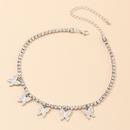fashion jewelry super fairy clavicle chain necklace simple singlelayer diamond necklace wholesale nihaojewelrypicture13