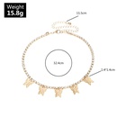 fashion jewelry super fairy clavicle chain necklace simple singlelayer diamond necklace wholesale nihaojewelrypicture15