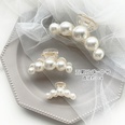 Pearl hairpin head bath grab clip large Korean elegant disc hair top clip headdress wholesale nihaojewelrypicture46