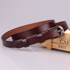 Women's leather belt Korean fashion decorative belt casual pin buckle belt wholesale nihaojewelry