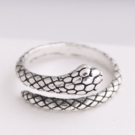 fashion metal snake personality open ring wholesale's discount tags
