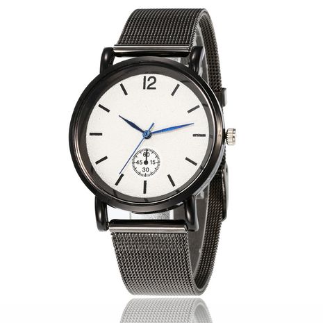 Moda simple reloj de señoras pistola cinturón negro aguja azul reloj de cuarzo decorativo al por mayor nihaojewelry's discount tags