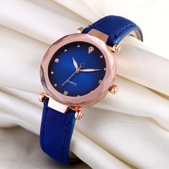 Fashion shiny mirror quartz belt watch diamond watch decorative watch wholesale nihaojewelry