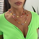 N7524 grenz berschreiten der hei verkaufter bhmischer Stil Farbe Reis perlen Halskette mehr schicht ige hand gewebte Blumen accessoires im Urlaubs stilpicture14
