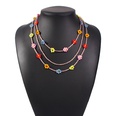 N7524 grenz berschreiten der hei verkaufter bhmischer Stil Farbe Reis perlen Halskette mehr schicht ige hand gewebte Blumen accessoires im Urlaubs stilpicture18