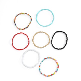 creative and fashionable jewelry bohemian style rice bead set bracelet color jewelry wholesale nihaojewelrypicture17