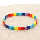 fashion bohemian beach style tila beaded rainbow bracelet jewelry wholesale nihaojewelrypicture8