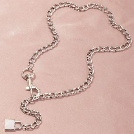 lock and key necklace haley pham 