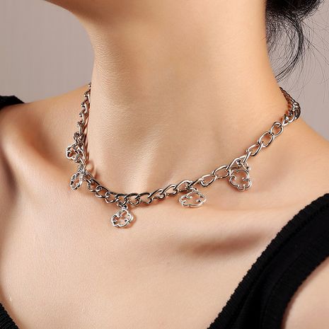 bijoux de mode tendance collier tour de cou en métal collier pendentif nuage en gros nihaojewelry's discount tags