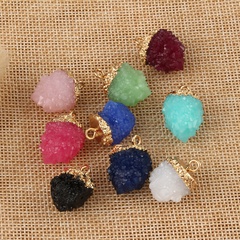 new jewelry irregular resin pendant Diy earrings necklace pendant handmade accessories wholesale nihaojewelry