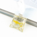 new jewelry imitation natural stone transparent water bag pendant accessories retro resin fish pendant wholesale nihaojewelrypicture9