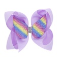 children angel wings bow hairpin girl solid color 6 inch bow clip 16 colors hair clips wholesalepicture23