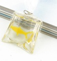 new jewelry imitation natural stone transparent water bag pendant accessories retro resin fish pendant wholesale nihaojewelrypicture12