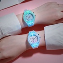 Luminous Cartoon Watch Cute Colorful Rabbit Quartz Watch Silicone Watch wholesale nihaojewelrypicture16