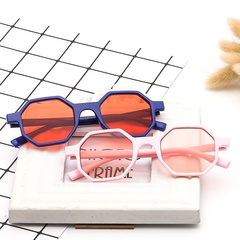 Fashion Sunglasses Polygonal Sunglasses for women Sunglasses Jelly Color Fashion Metal Hinge nihaojewelry
