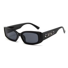 New fashion trend box sunglasses small frame men and women jelly color sunglasses retro glasses nihaojewelry