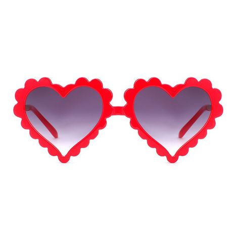 Las nuevas gafas de sol para niños forman lindas gafas de sol para niños con flores en forma de corazón al por mayor nihaojewelry's discount tags