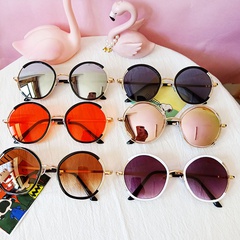 Children's sunglasses new fashion baby sunglasses round UV protection glasses wholesale nihaojewelry