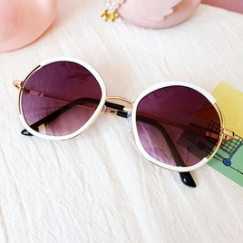Childrens sunglasses new fashion baby sunglasses round UV protection glasses wholesale nihaojewelrypicture12
