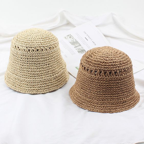 hand woven straw hats