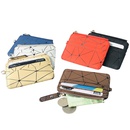 New Korean fashion coin wallet purse checkered coin bag zipper wallet multicard slot short card bag nihaojewelrypicture12